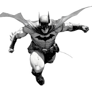 Batman Swooping Jim Lee Vinyl Car Decal Sticker – Waterproof & UV-Resistant 4.0"