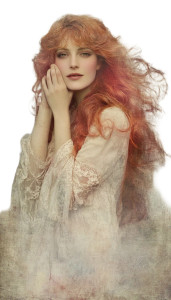 Beautiful Redhead Portrait Vinyl Car Decal Sticker – Waterproof & UV-Resistant 4.0"