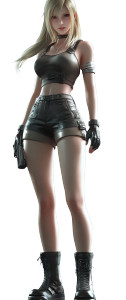 Blonde Futuristic Tifa Outfit Vinyl Car Decal Sticker – Waterproof & UV-Resistant 4.0" Blonde Futuristic Tifa Outfit Vinyl Car Decal Sticker – Waterproof & UV-Resistant 4.0"