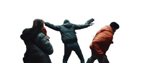 Crowd Chaos Grocery Tiktok Vinyl Car Decal Sticker – Waterproof & UV-Resistant 9.33"