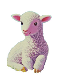 Cute Cartoon Lamb Vinyl Car Decal Sticker – Waterproof & UV-Resistant 4.0" Cute Cartoon Lamb Vinyl Car Decal Sticker – Waterproof & UV-Resistant 4.0"