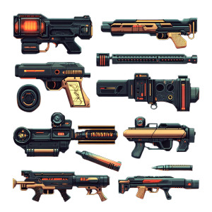 Cyberpunk Weapons Set Vinyl Car Decal Sticker – Waterproof & UV-Resistant 4.0" Cyberpunk Weapons Set Vinyl Car Decal Sticker – Waterproof & UV-Resistant 4.0"