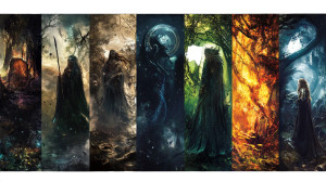 Dark Fantasy Archetypes Vinyl Car Decal Sticker – Waterproof & UV-Resistant 7.14" Dark Fantasy Archetypes Vinyl Car Decal Sticker – Waterproof & UV-Resistant 7.14"