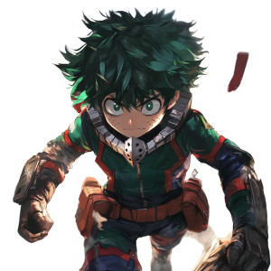 Deku One For All Vinyl Car Decal Sticker – Waterproof & UV-Resistant 4.0"