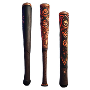 Epic Aura Baseball Bat Vinyl Car Decal Sticker – Waterproof & UV-Resistant 4.0"