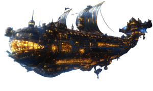 Extravagant Airship Final Fantasy Vinyl Car Decal Sticker – Waterproof & UV-Resistant 6.72" Extravagant Airship Final Fantasy Vinyl Car Decal Sticker – Waterproof & UV-Resistant 6.72"