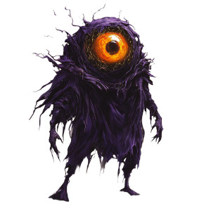 Fantasy Beholder Student Vinyl Car Decal Sticker – Waterproof & UV-Resistant 4.0"