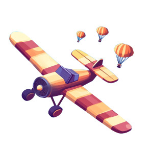 Flight Idle Game Icon Vinyl Car Decal Sticker – Waterproof & UV-Resistant 4.0"
