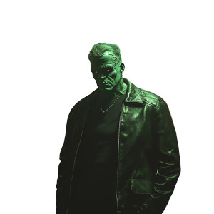 Frankenstein Gangster Lab Smoking Vinyl Car Decal Sticker – Waterproof & UV-Resistant 4.0"