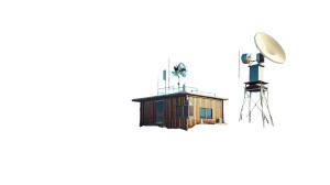 Future Wood Science Station Vinyl Car Decal Sticker – Waterproof & UV-Resistant 7.14"