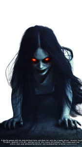 Ghostly Woman Crawling Dark Vinyl Car Decal Sticker – Waterproof & UV-Resistant 4.0" Ghostly Woman Crawling Dark Vinyl Car Decal Sticker – Waterproof & UV-Resistant 4.0"