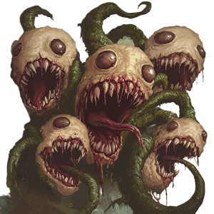 Gravity Falls False Hydra Vinyl Car Decal Sticker – Waterproof & UV-Resistant 4.0"