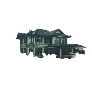 Haunted Vietnamese House Vinyl Car Decal Sticker – Waterproof & UV-Resistant 4.0" Haunted Vietnamese House Vinyl Car Decal Sticker – Waterproof & UV-Resistant 4.0"
