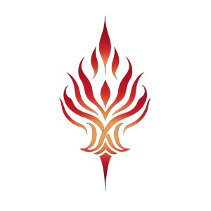 Holy Symbol Flames Simple Vinyl Car Decal Sticker – Waterproof & UV-Resistant 4.0" Holy Symbol Flames Simple Vinyl Car Decal Sticker – Waterproof & UV-Resistant 4.0"