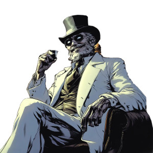 Hugo Strange Victorian Mignola Vinyl Car Decal Sticker – Waterproof & UV-Resistant 4.0"
