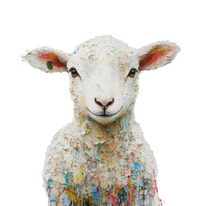 Hyperrealistic Lamb Portrait Vinyl Car Decal Sticker – Waterproof & UV-Resistant 4.0" Hyperrealistic Lamb Portrait Vinyl Car Decal Sticker – Waterproof & UV-Resistant 4.0"