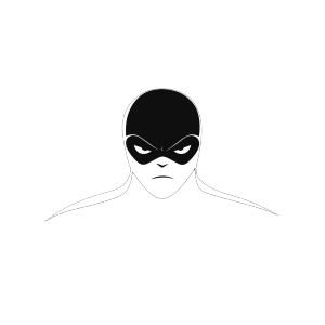 Incredibles Minimalist Tshirt Vinyl Car Decal Sticker – Waterproof & UV-Resistant 4.0"