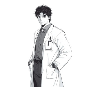 It Scientist Manga Illustration Vinyl Car Decal Sticker – Waterproof & UV-Resistant 4.0" It Scientist Manga Illustration Vinyl Car Decal Sticker – Waterproof & UV-Resistant 4.0"
