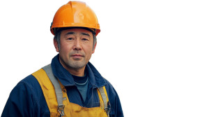 Japanese Construction Worker Vinyl Car Decal Sticker – Waterproof & UV-Resistant 7.14" Japanese Construction Worker Vinyl Car Decal Sticker – Waterproof & UV-Resistant 7.14"
