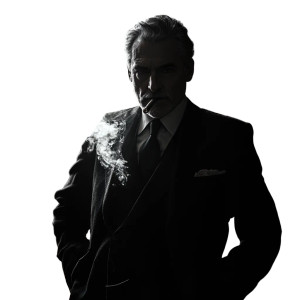 Jeremy Irons Office Cigar Vinyl Car Decal Sticker – Waterproof & UV-Resistant 4.0"