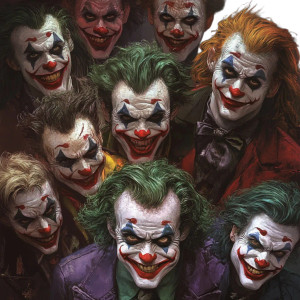 Joker Types Collection Vinyl Car Decal Sticker – Waterproof & UV-Resistant 4.0"