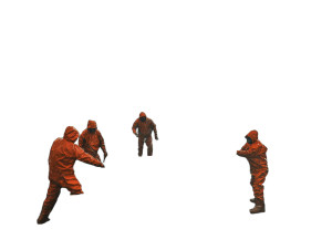 King Crab Fishing Storm Vinyl Car Decal Sticker – Waterproof & UV-Resistant 5.31"