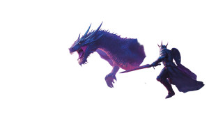 Knights Dragon Fantasy Scene Vinyl Car Decal Sticker – Waterproof & UV-Resistant 7.14" Knights Dragon Fantasy Scene Vinyl Car Decal Sticker – Waterproof & UV-Resistant 7.14"