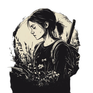 Last Of Us Tshirt Vinyl Car Decal Sticker – Waterproof & UV-Resistant 4.0"