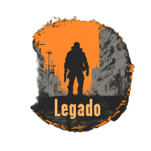Legado Post Apocalyptic Logo Vinyl Car Decal Sticker – Waterproof & UV-Resistant 4.0"