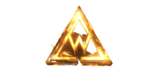 Legendary Triforce W Symbol Vinyl Car Decal Sticker – Waterproof & UV-Resistant 7.14"