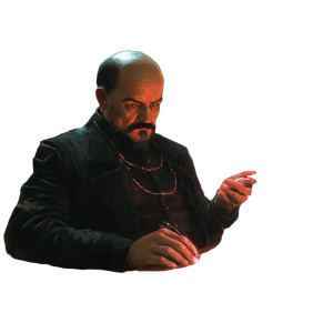 Lenin Future Lecture Cyberpunk Vinyl Car Decal Sticker – Waterproof & UV-Resistant 4.0"