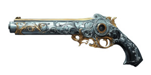 Magic Shotgun Concept Art Vinyl Car Decal Sticker – Waterproof & UV-Resistant 8.0"