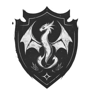 Medieval Pokemon Crest Vinyl Car Decal Sticker – Waterproof & UV-Resistant 4.0"