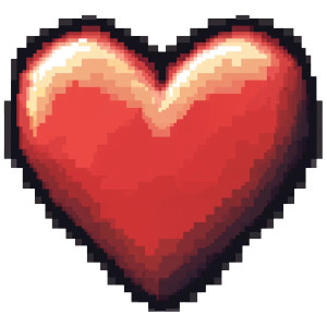 Minecraft Heart Pixel Vinyl Car Decal Sticker – Waterproof & UV-Resistant 4.0" Minecraft Heart Pixel Vinyl Car Decal Sticker – Waterproof & UV-Resistant 4.0"