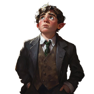 Nervous Halfling Investigator Vinyl Car Decal Sticker – Waterproof & UV-Resistant 4.0" Nervous Halfling Investigator Vinyl Car Decal Sticker – Waterproof & UV-Resistant 4.0"