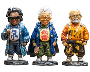 Old Grandmother Superhero Figurines Vinyl Car Decal Sticker – Waterproof & UV-Resistant 5.0" Old Grandmother Superhero Figurines Vinyl Car Decal Sticker – Waterproof & UV-Resistant 5.0"