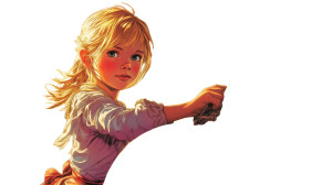 Pirate Ship Blond Girl Sunset Vinyl Car Decal Sticker – Waterproof & UV-Resistant 7.14"