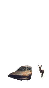 Post Apocalyptic City Ruins Vinyl Car Decal Sticker – Waterproof & UV-Resistant 4.85"