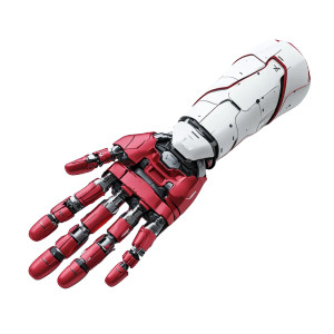 Prosthetic Arm 3D Icon Vinyl Car Decal Sticker – Waterproof & UV-Resistant 4.0"