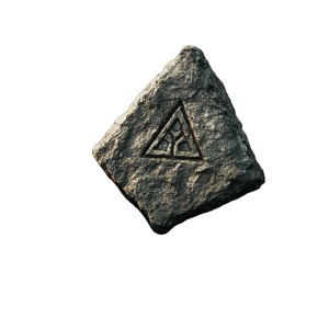 Pyramidal Rock Nordic Symbol Vinyl Car Decal Sticker – Waterproof & UV-Resistant 4.0"