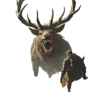 Rabid Deer Hunters Vinyl Car Decal Sticker – Waterproof & UV-Resistant 4.0"