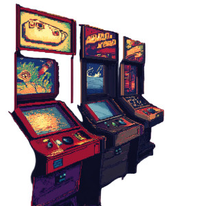 Rap Arcade Game 8Bit Vinyl Car Decal Sticker – Waterproof & UV-Resistant 4.0"