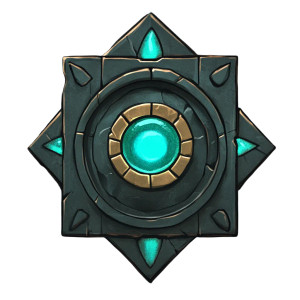 Relic Icon Simple Vinyl Car Decal Sticker – Waterproof & UV-Resistant 4.0"