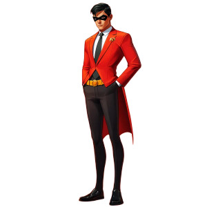 Robin Business Suit Vinyl Car Decal Sticker – Waterproof & UV-Resistant 4.0" Robin Business Suit Vinyl Car Decal Sticker – Waterproof & UV-Resistant 4.0"