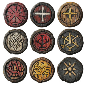 Runic Symbols Set Vinyl Car Decal Sticker – Waterproof & UV-Resistant 4.0"