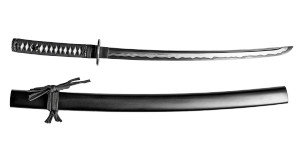 Samurai Sword Views Vinyl Car Decal Sticker – Waterproof & UV-Resistant 8.0"