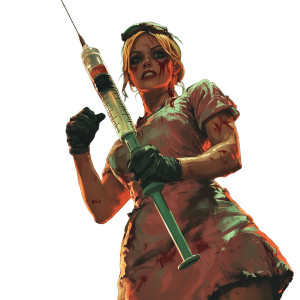 Scary Nurse Syringe Gta Vinyl Car Decal Sticker – Waterproof & UV-Resistant 4.0" Scary Nurse Syringe Gta Vinyl Car Decal Sticker – Waterproof & UV-Resistant 4.0"