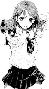 School Girl Uzi Manga Vinyl Car Decal Sticker – Waterproof & UV-Resistant 4.85" School Girl Uzi Manga Vinyl Car Decal Sticker – Waterproof & UV-Resistant 4.85"