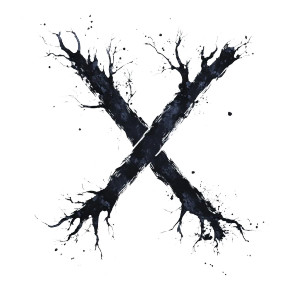 Sci Fi X Symbol Vinyl Car Decal Sticker – Waterproof & UV-Resistant 4.0"