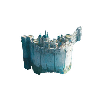 Sea City Fantasy Wall Vinyl Car Decal Sticker – Waterproof & UV-Resistant 4.0"